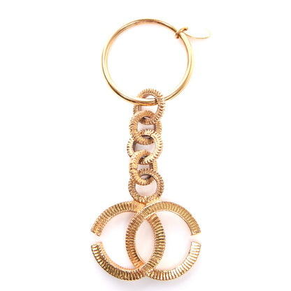 Chanel CC Key Chain Gold 1 of 4