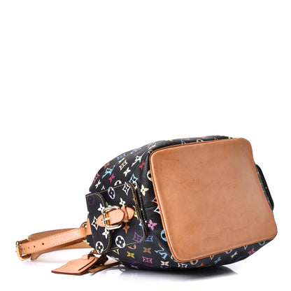 Louis Vuitton Monogram Multicolor Petit Noe Black 7 of 9