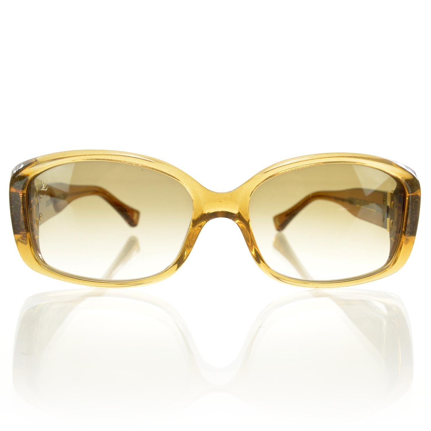 Louis Vuitton Soupcon GM Sunglasses Light Glitter Honey 2 of 8