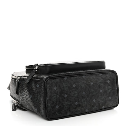 MCM Visetos Medium Stark Backpack Black 4 of 12