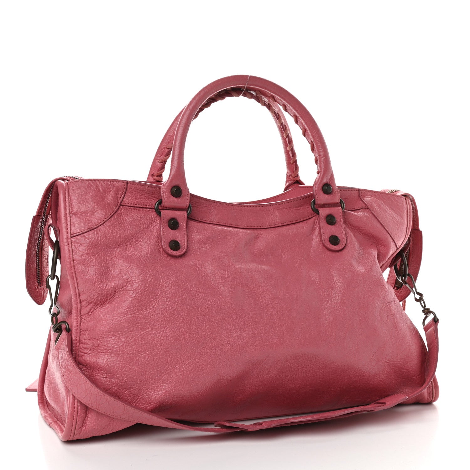 Balenciaga Agneau Classic Hardware City Rose Hortensia 2 of 8