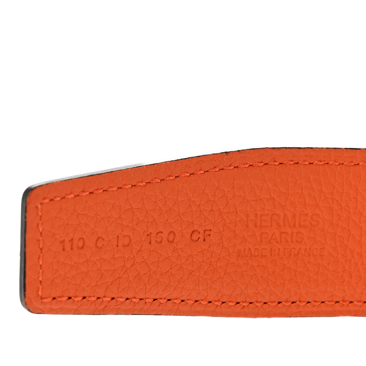 Box Togo 32mm Striee H Belt 110 44 Black Orange