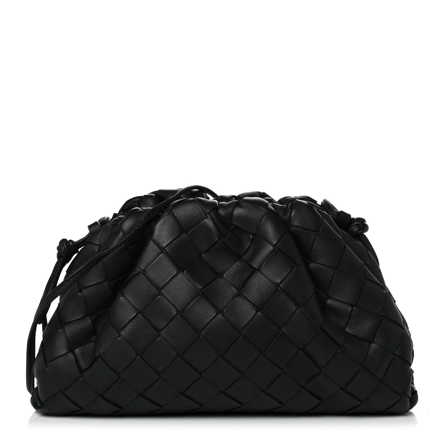 Bottega Veneta Nappa Intrecciato The Mini Pouch Black 1 of 9