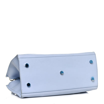 Saint Laurent Smooth Calfskin Small Cabas Monogram Sugar Paper 7 of 23