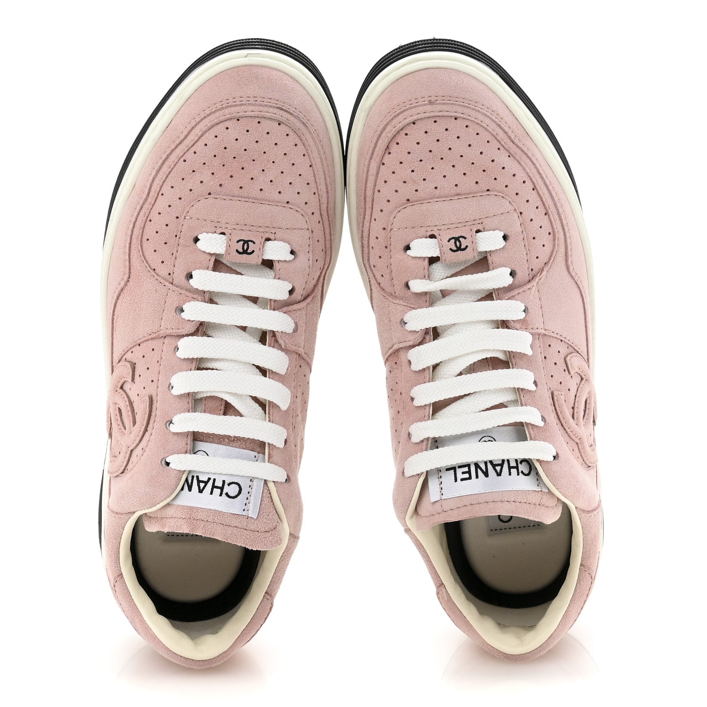 Suede Womens CC Sneakers 38 Light Pink