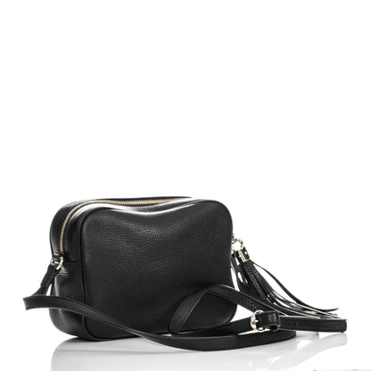 Gucci Pebbled Calfskin Small Soho Disco Bag Black 10 of 14