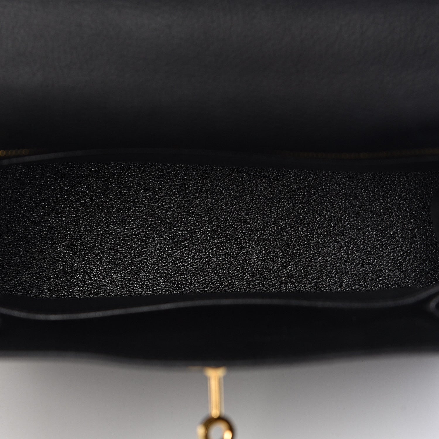 Hermes Togo Kelly Retourne 25 Black 8 of 33