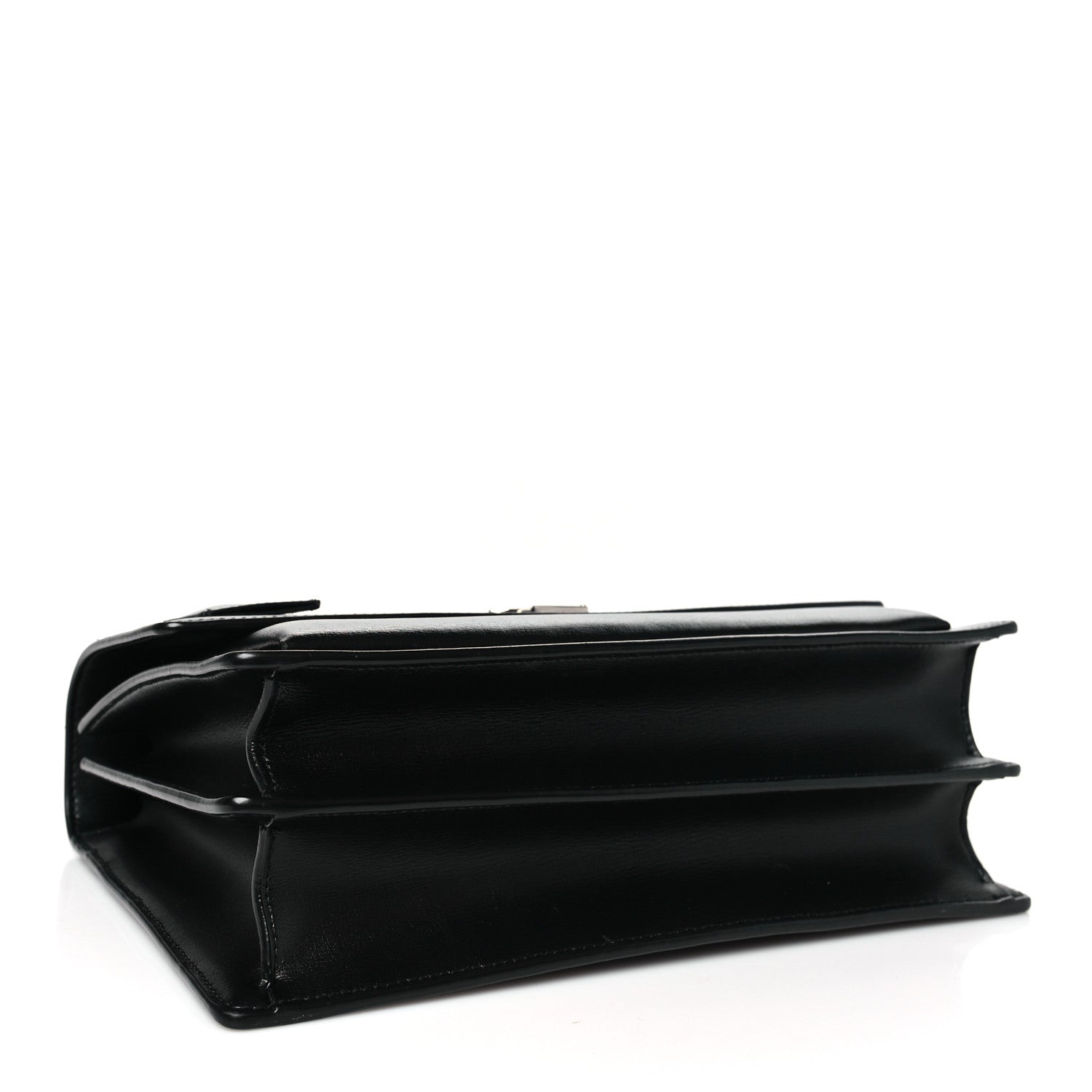 Saint Laurent Calfskin Large Monogram Sunset Black 4 of 10