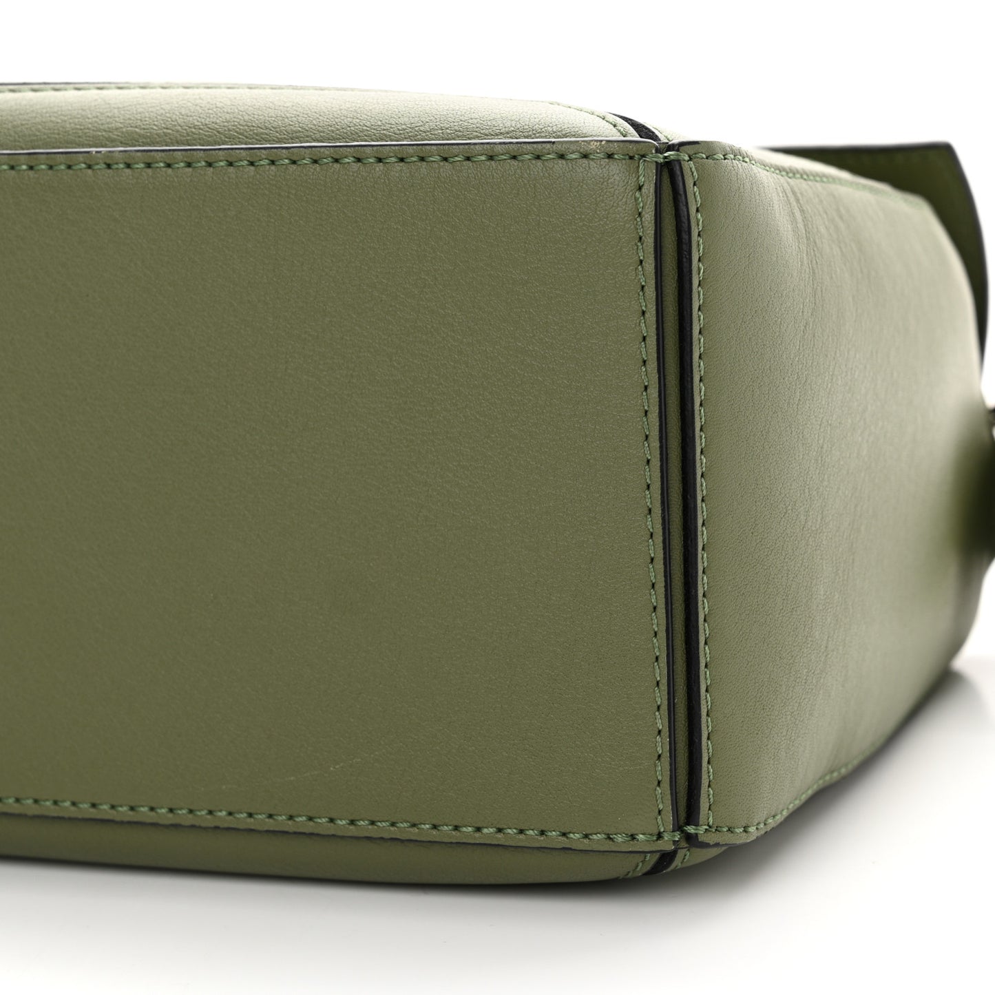 Calfskin Small Puzzle Bag Avocado
