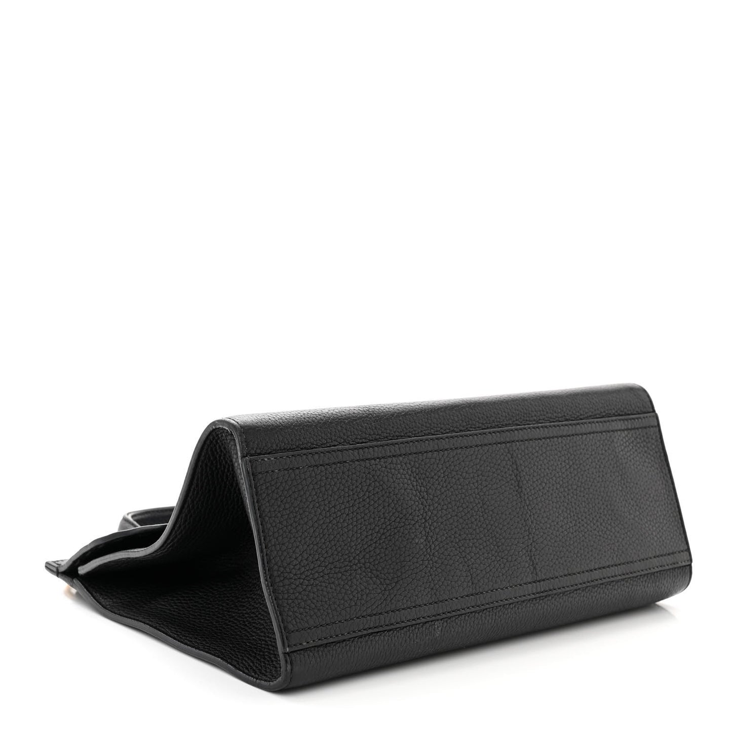 Calfskin Small GG Marmont Top Handle Bag Black