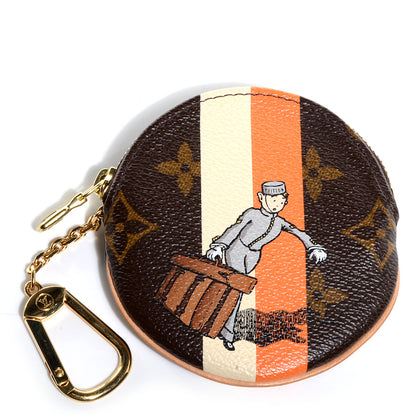 Louis Vuitton Monogram Groom Round Coin Purse 1 of 8