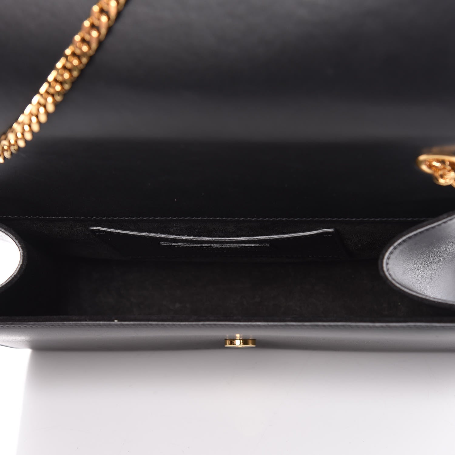 Saint Laurent Smooth Calfskin Medium Classic Monogram Kate Tassel Satchel Black 7 of 20