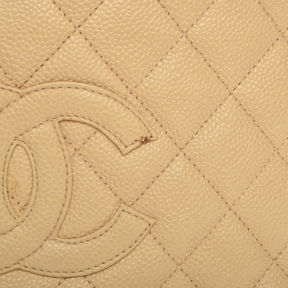 Chanel Caviar Quilted Petit Timeless Tote PTT Beige 10 of 16