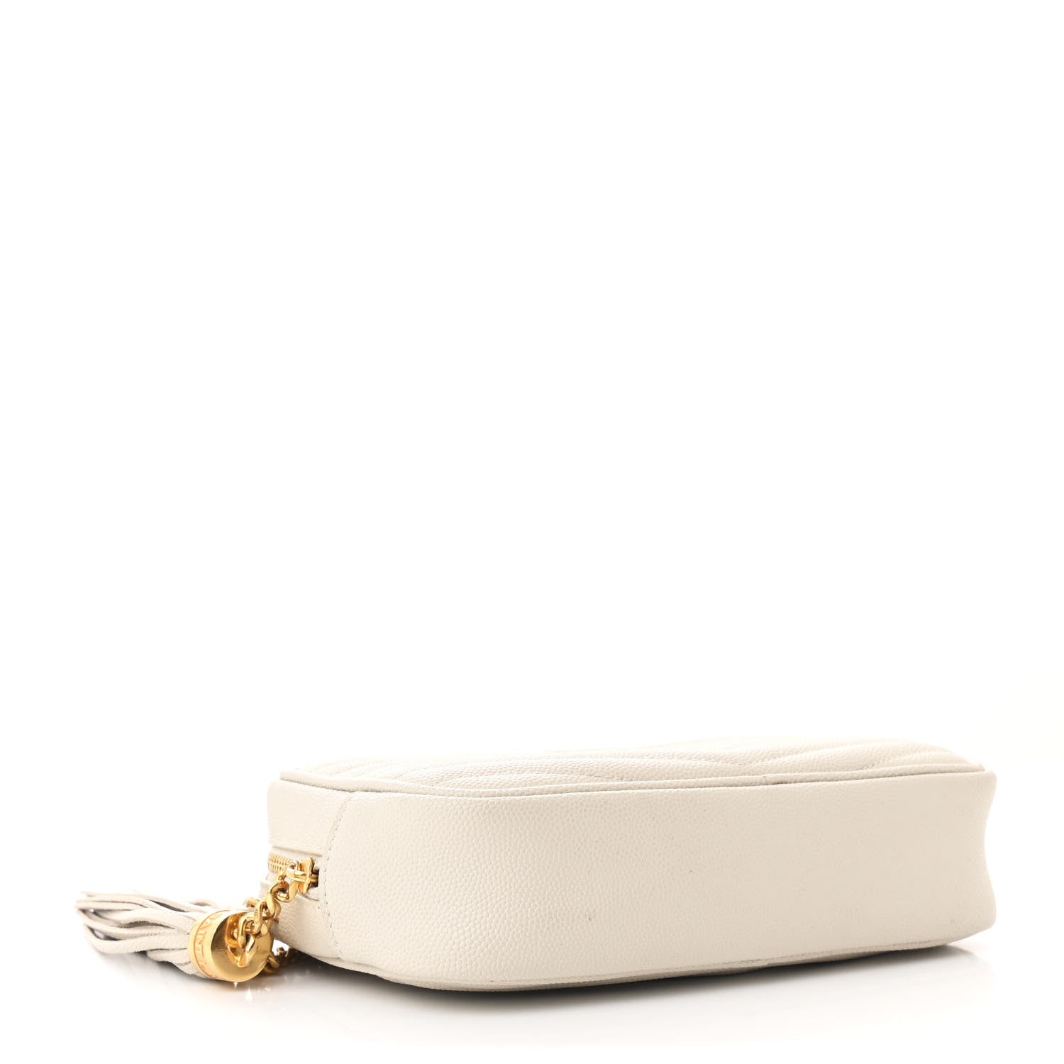 Saint Laurent Grain De Poudre Matelasse Monogram Mini Lou Camera Bag Crema Soft 4 of 11