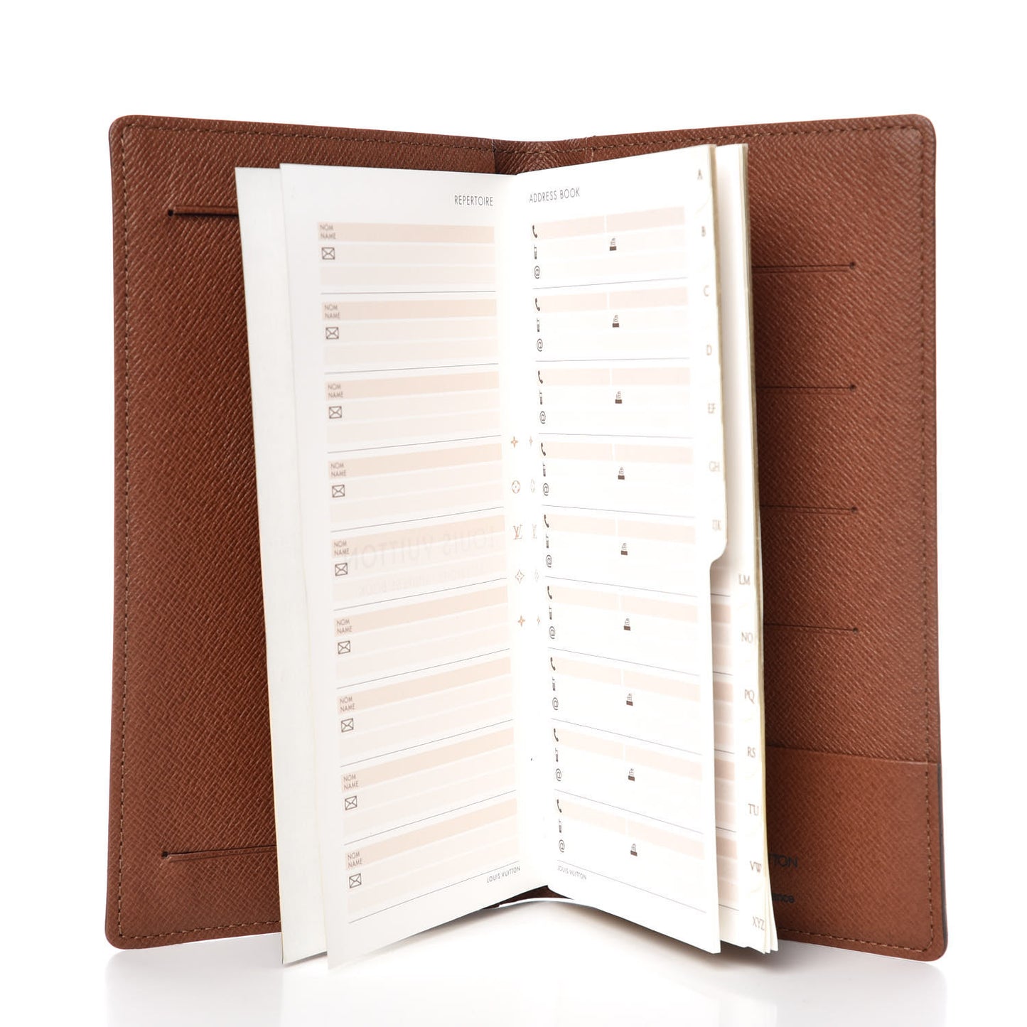 Monogram Checkbook Cover Wallet