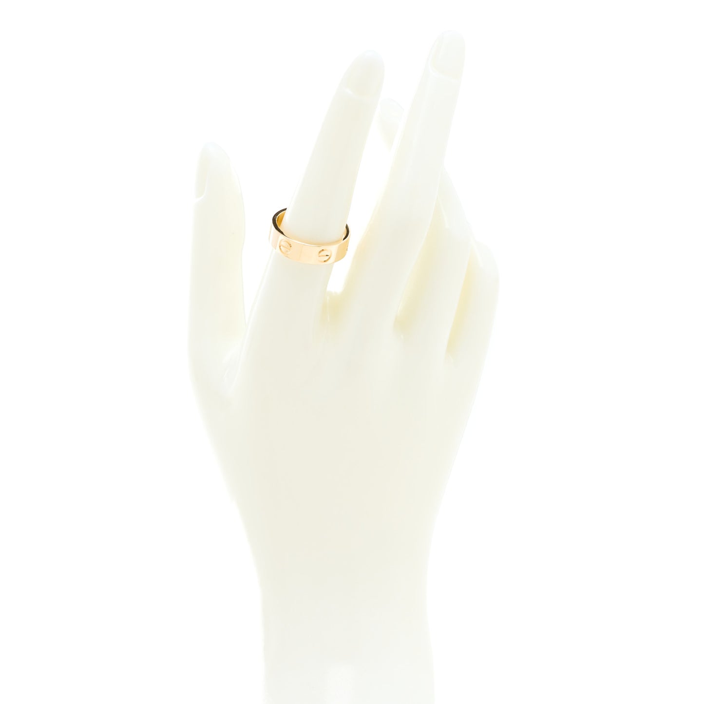 18K Yellow Gold 5.5mm LOVE Ring 55 7.25