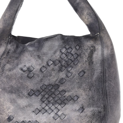 Bottega Veneta Nappa Hobo Blue 14 of 15