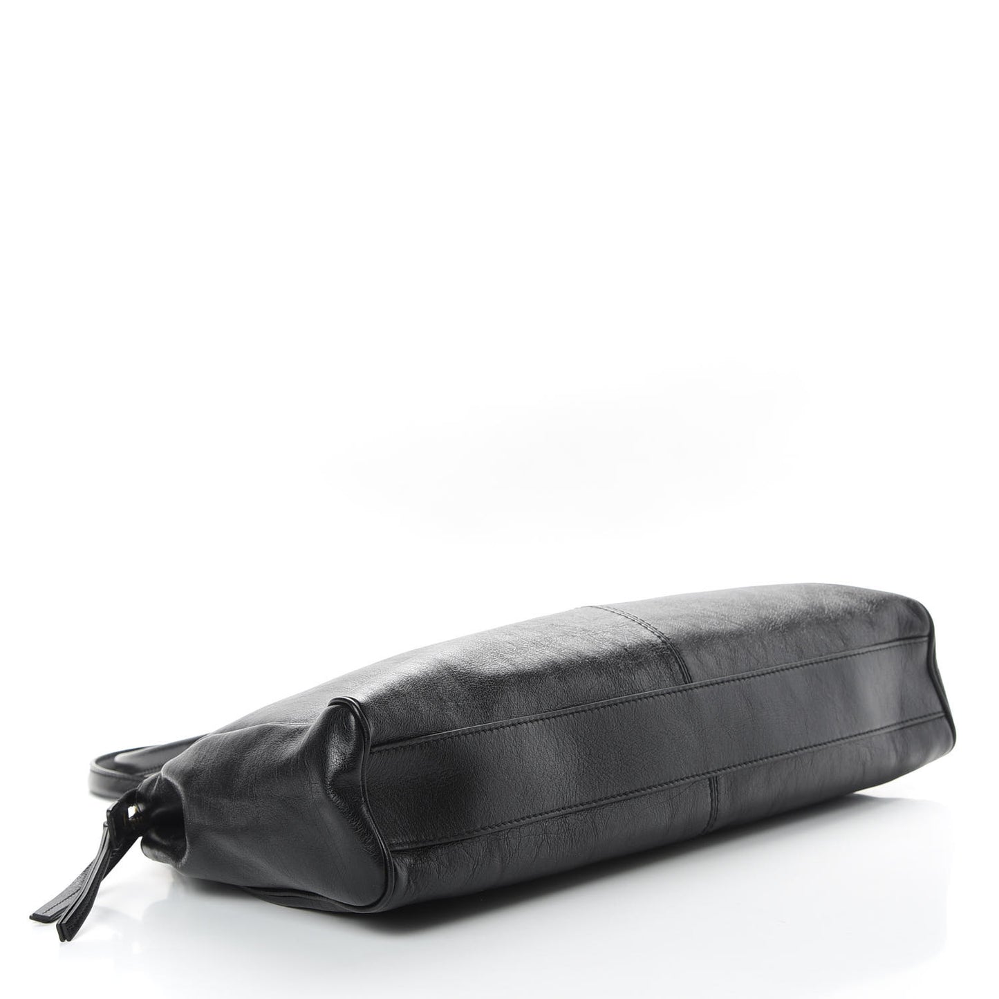 Calfskin Large Re(Belle) Top Handle Bag Black