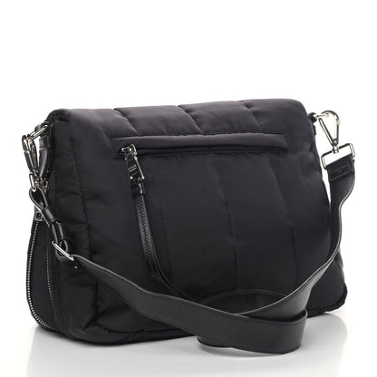 Prada Tessuto Nylon Bomber Messenger Black 2 of 4