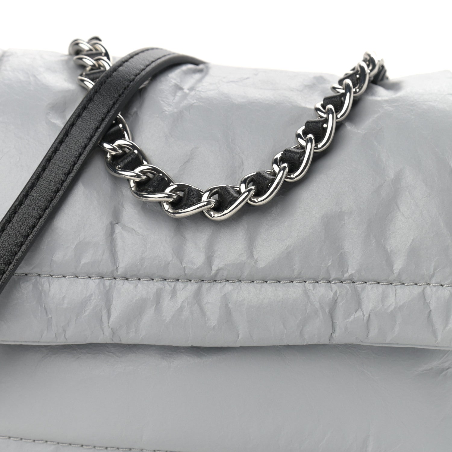 Marc Jacobs Lambskin The Pillow Bag Light Grey 8 of 11