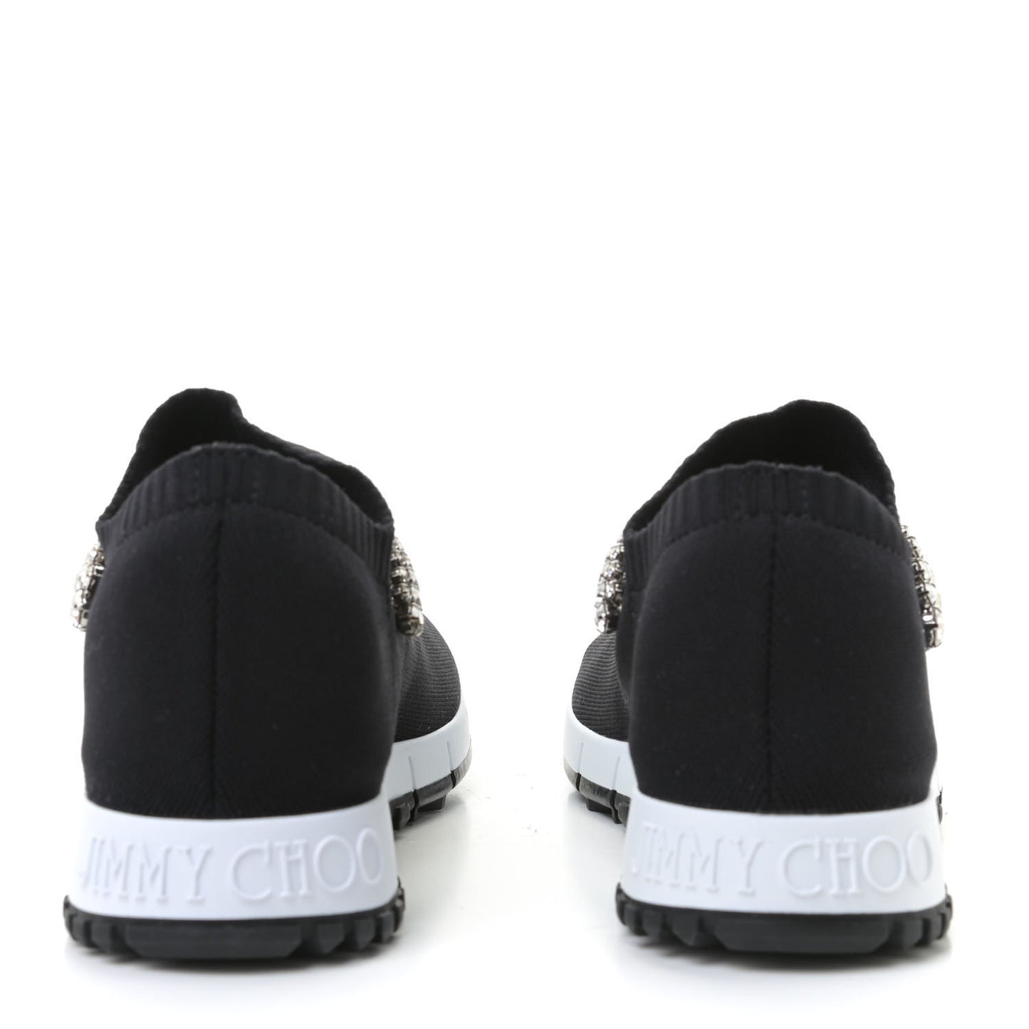 Knit Crystal Verona Sneaker 37.5 Black