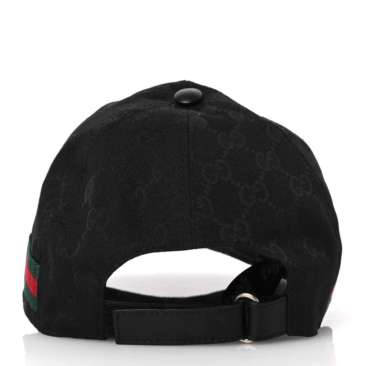 Gucci Monogram Web Baseball Hat L Black 6 of 9