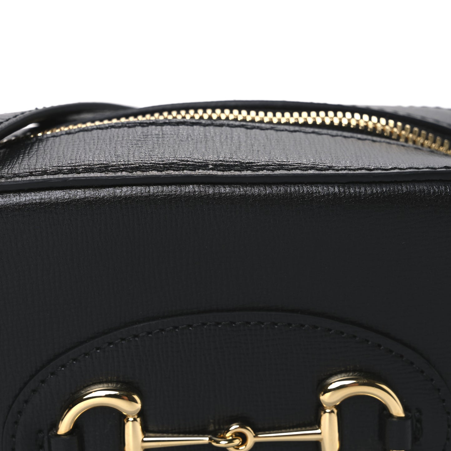 Calfskin Mini Horsebit 1955 Camera Shoulder Bag  Black
