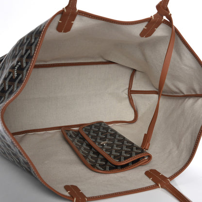 Goyard Goyardine Saint Louis PM Black Gold 6 of 8