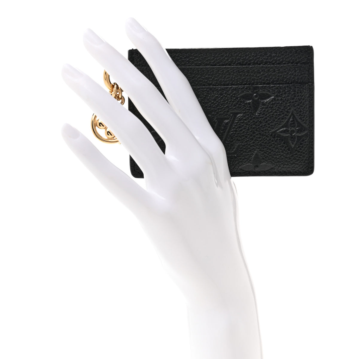 Empreinte Monogram LV Charms Card Holder Black