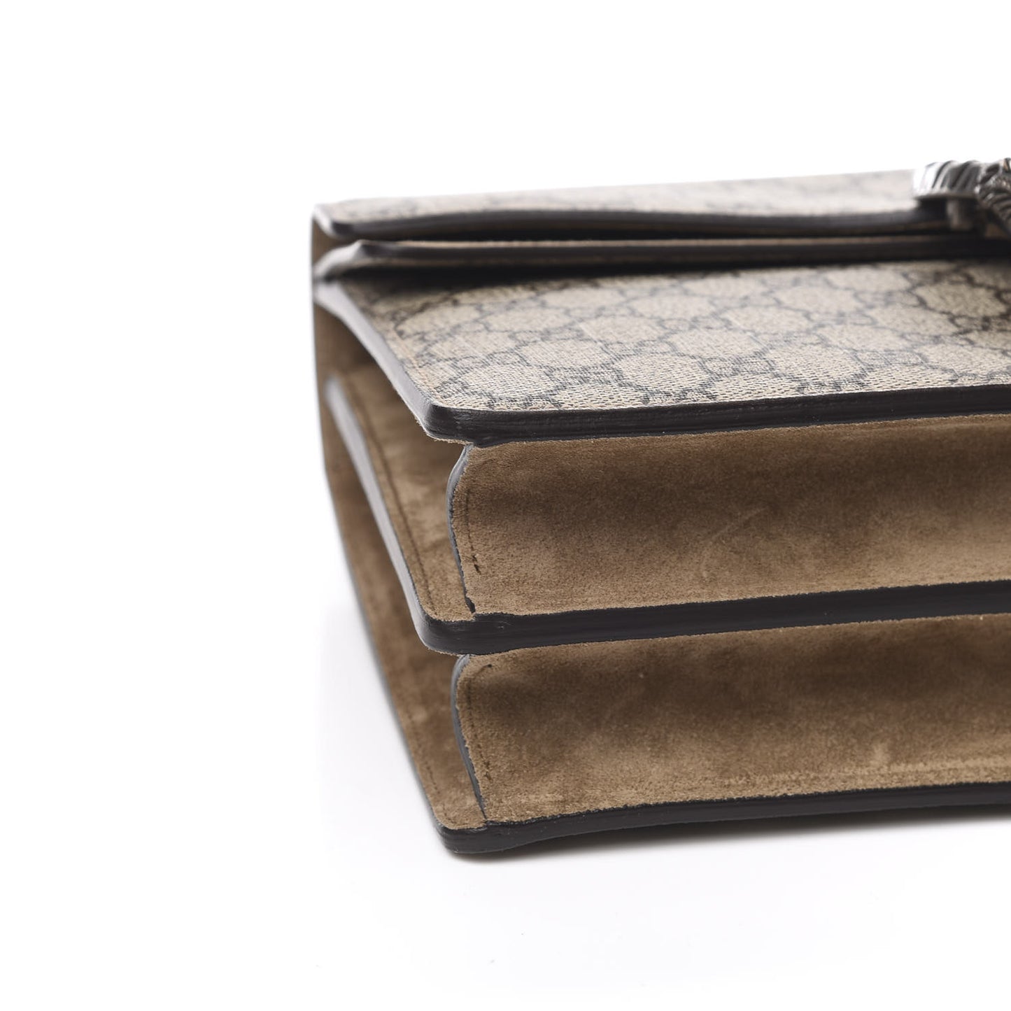 GG Supreme Monogram Medium Dionysus Shoulder Bag Taupe