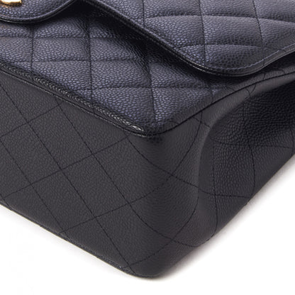 Chanel Caviar Quilted Jumbo Double Flap Black 5 of 11