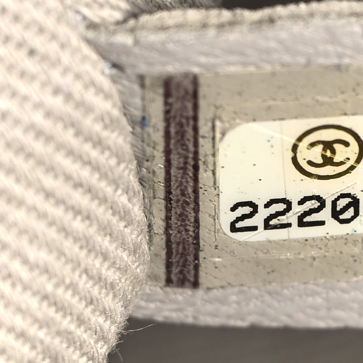 Glazed Calfskin Medium Deauville Tote Blue