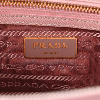 Prada Saffiano Mini Galleria Double Zip Tote Orchidea 6 of 10
