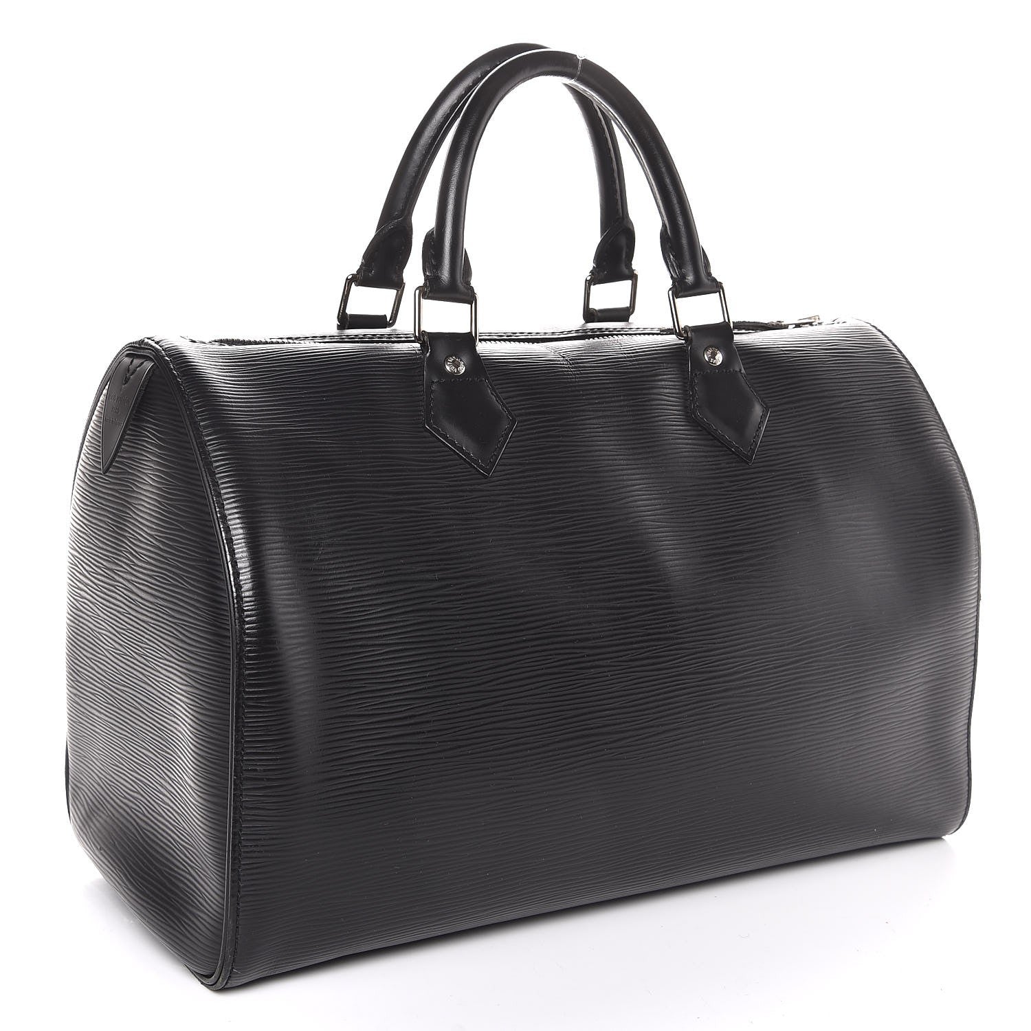 Louis Vuitton Epi Speedy 30 Black 3 of 10