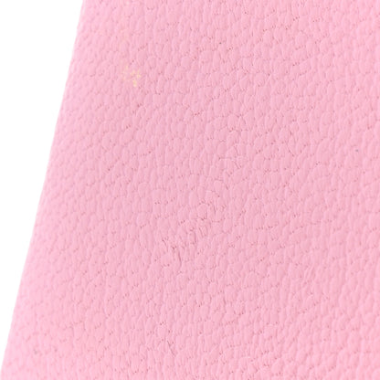 Hermes Chevre Mysore Calvi Card Case Mauve Sylvestre 10 of 11