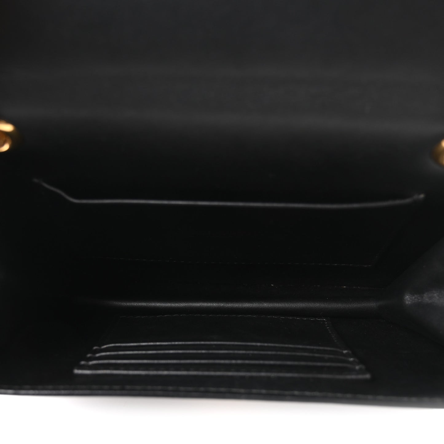 Smooth Calfskin Medium Devotion Crossbody Bag Black