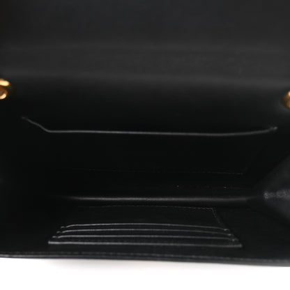 Dolce & Gabbana Smooth Calfskin Medium Devotion Crossbody Bag Black 5 of 9