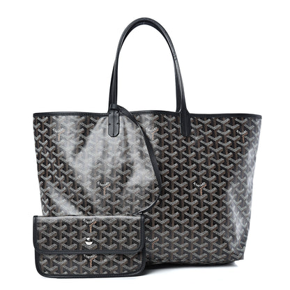 Goyard Goyardine Saint Louis PM Black 1 of 16
