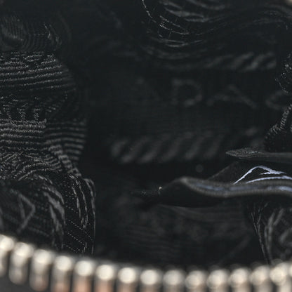 Prada Nylon Re-Edition 2005 Shoulder Bag Black 7 of 13