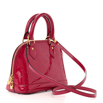 Louis Vuitton Vernis Alma BB Rose Indien 3 of 13