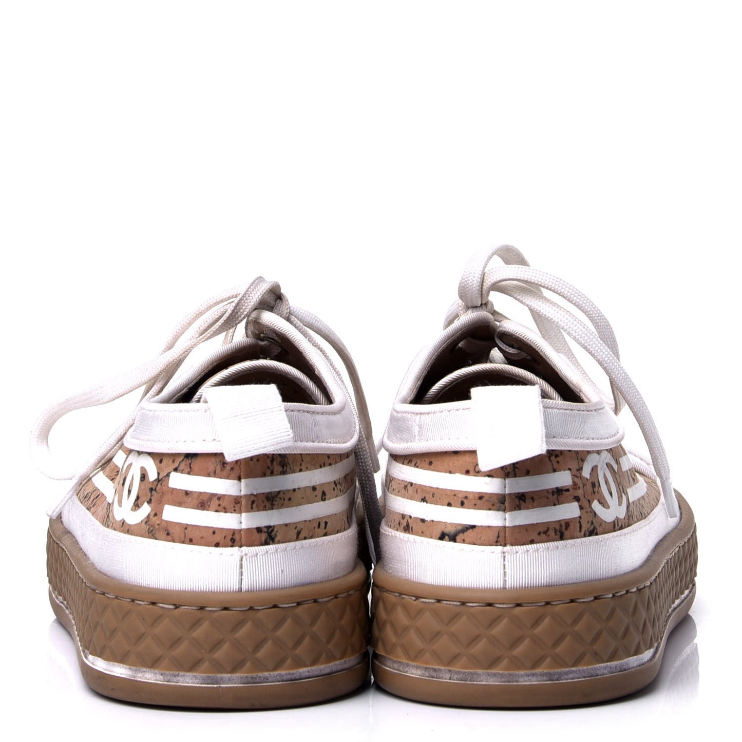 Cork Jetty Sneaker 37 Brown White