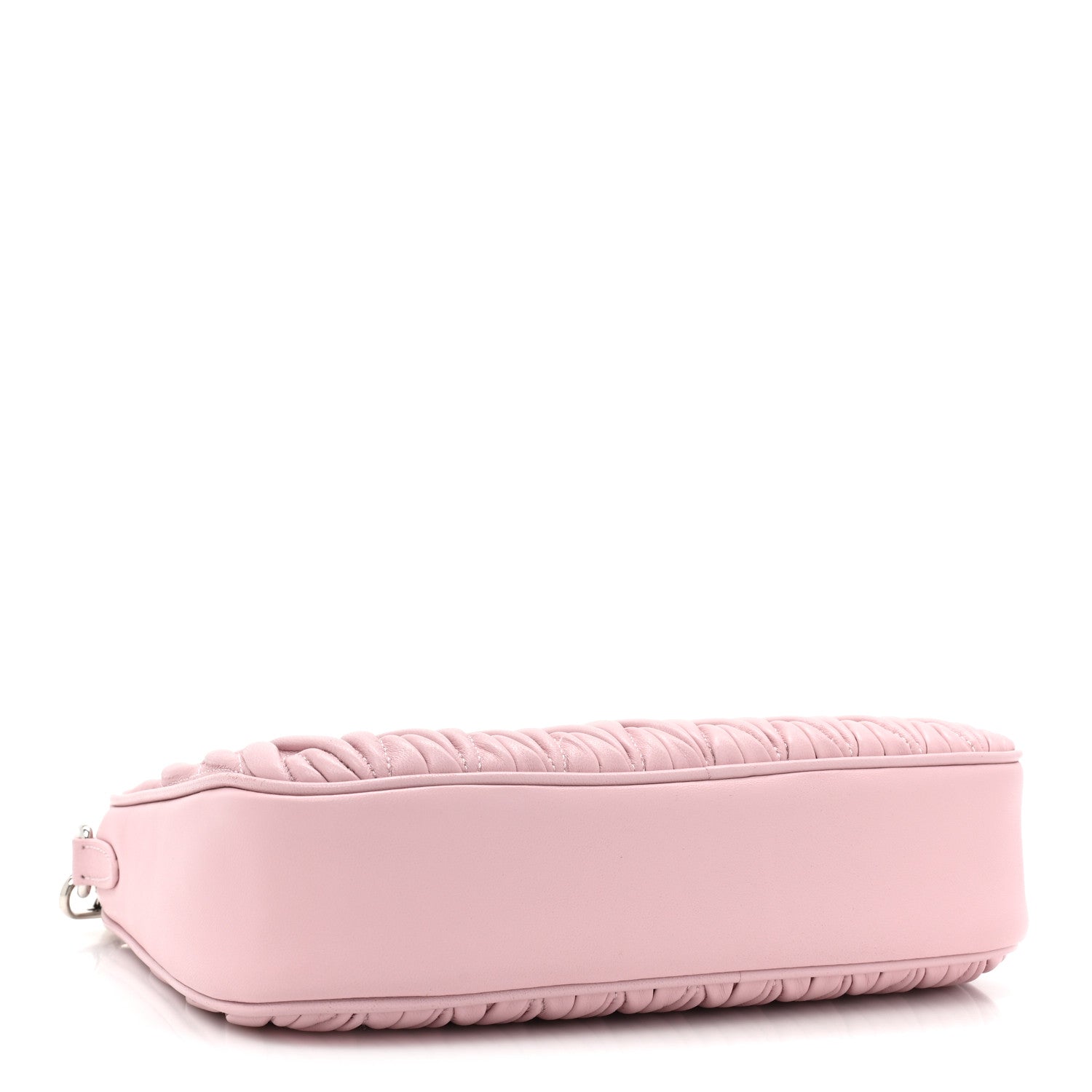 Miu Miu Nappa Matelasse Shoulder Bag Alabastro 3 of 8