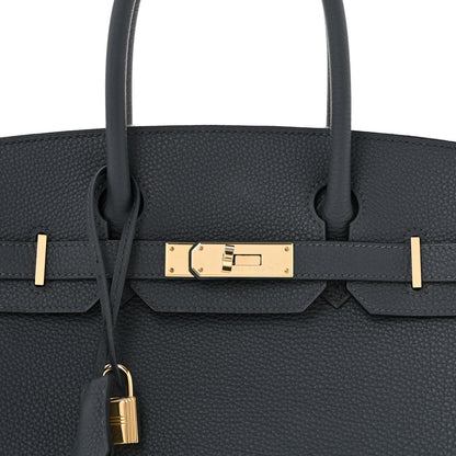 Hermes Togo Birkin 30 Gris Misty 8 of 14