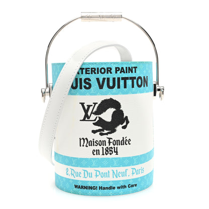 Louis Vuitton Monogram LV Paint Can Turquoise 1 of 9