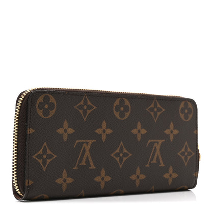Louis Vuitton Monogram Clemence Wallet Rose Ballerine 3 of 8