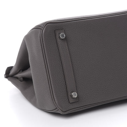 Hermes Togo Birkin 30 Etain 6 of 8