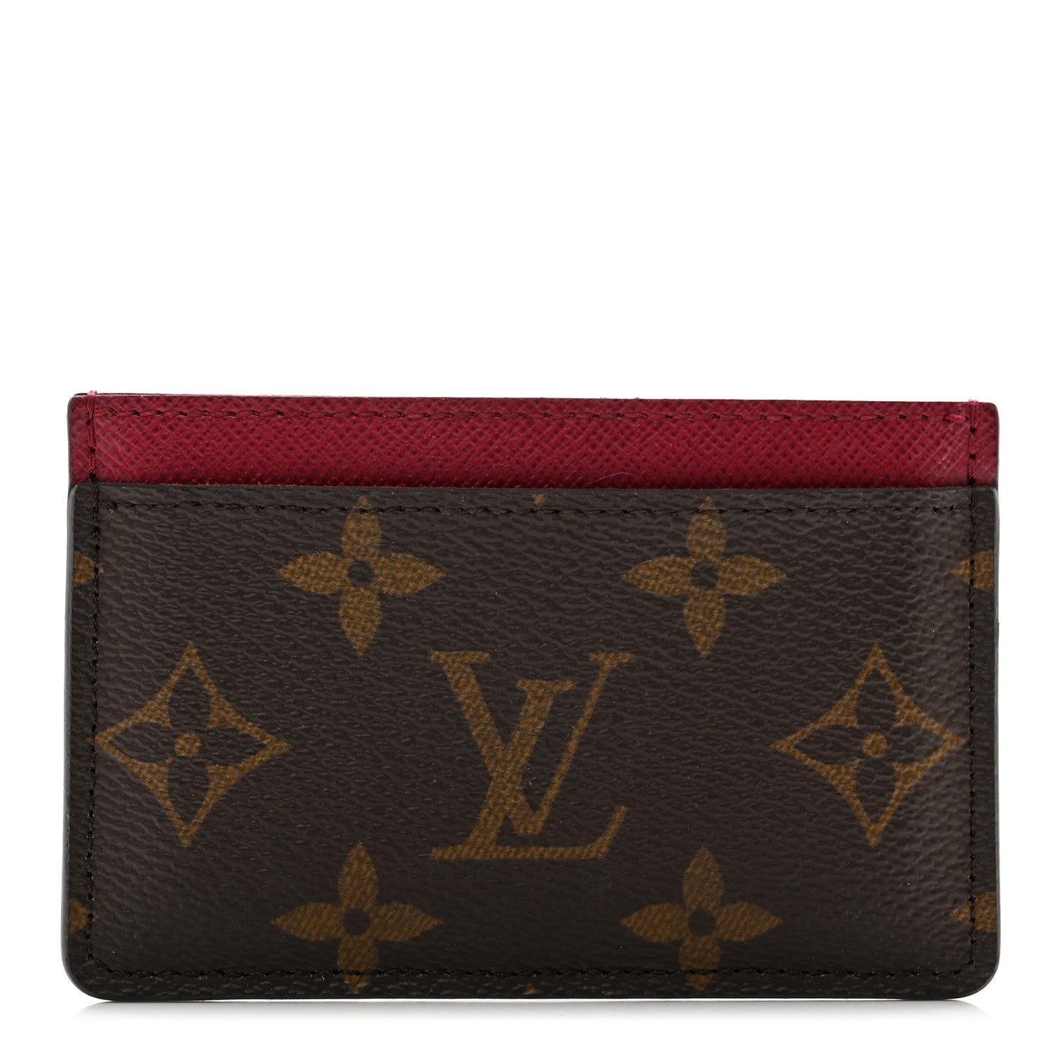 Louis Vuitton Monogram Card Holder Fuchsia 1 of 7
