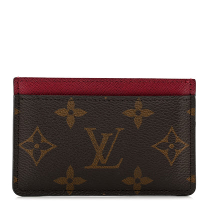 Louis Vuitton Monogram Card Holder Fuchsia 1 of 7