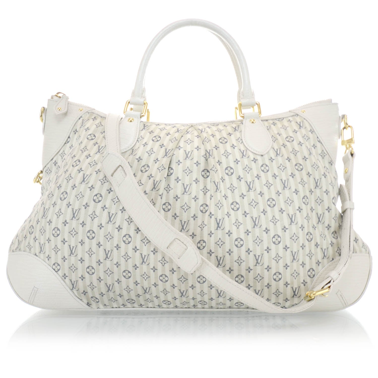 Louis Vuitton Mini Lin Croisette Marina GM Blue 1 of 9
