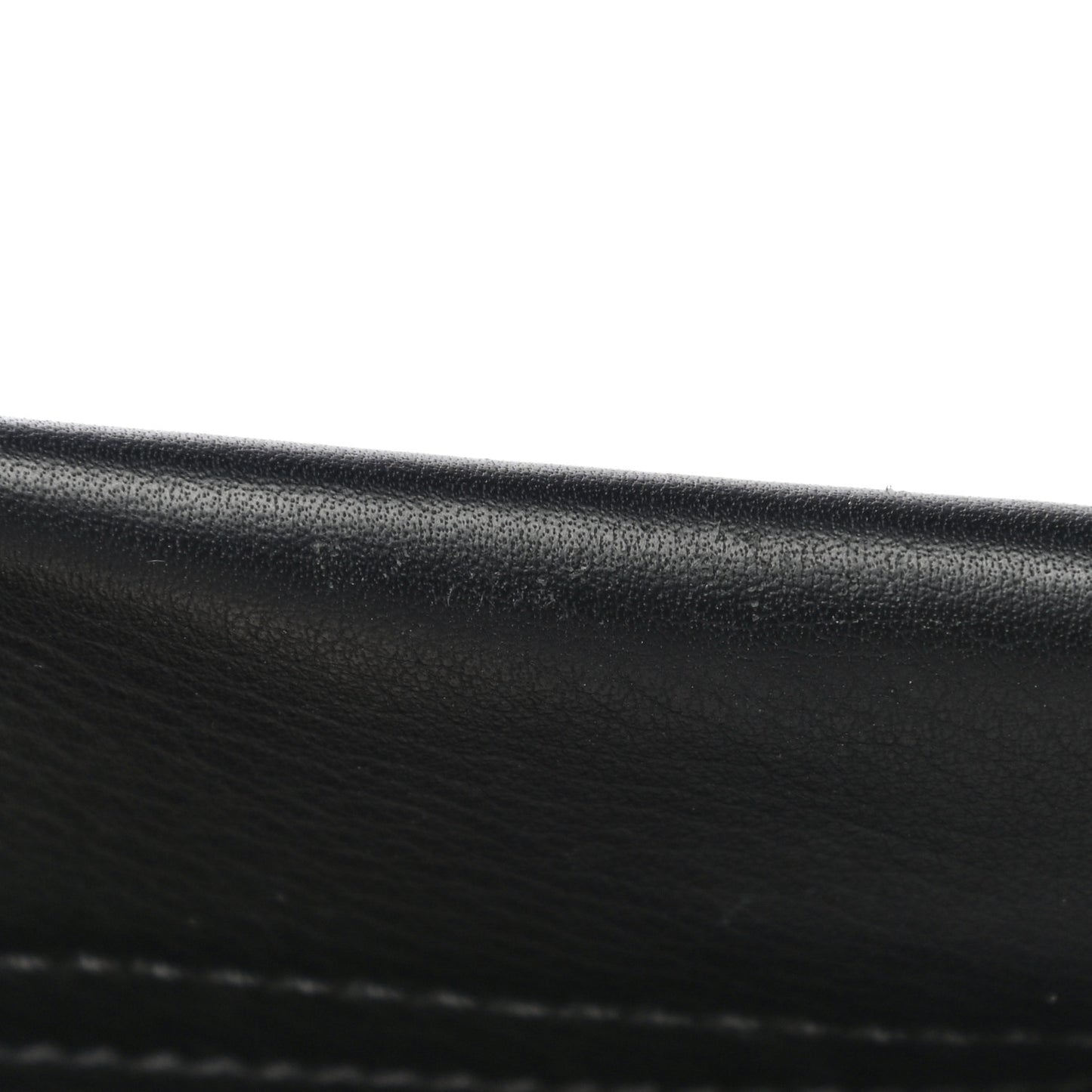 Vitello Seta Shiny Nappa Medium Peekaboo Iconic Satchel Black